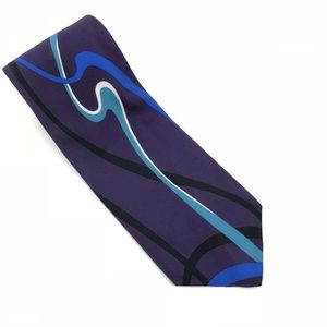 90s Designer Silk House Tie by Executive 100% Silk